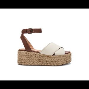 Seychelles much publicized white sandals